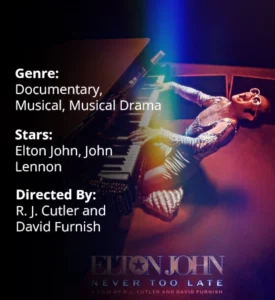 Elton John: Never too late